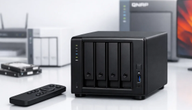 4盘位、4K输出、J3455、遥控，NAS硬件入门性价比之王
