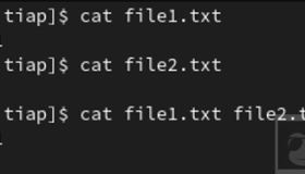 Linux下合并文件
