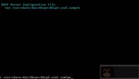 DHCP常用配置文件解析