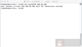 Kali Linux SSH登录故障处理