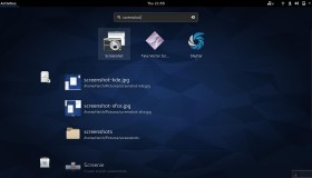 技能分享！Fedora 工作站上截图。