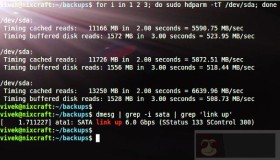 Linux中检测硬盘操作