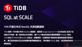 TiDB 1.0-PINGCAP新品！