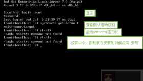 RHEL/Centos7 安装图形化桌面