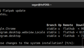 如何在 Linux 中更新 Flatpak 软件包