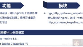 Nginx上游服务器长连接配置