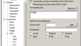 安装带有 SSH 的 SOCKS 服务器！