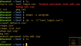 实用的删除目录下部分类型之外的所有文件的三种方法