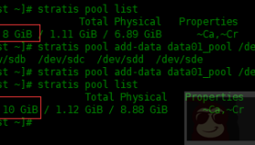 在Centos8 中使用Stratis管理本地存储（二）
