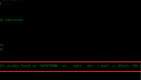 如何在Linux上为SSH登录设置电子邮件提醒