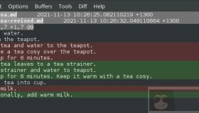 如何使用diff 和 patch 命令对文件进行协作？