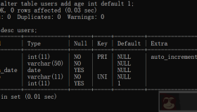 简单介绍MySQL插入数据与查询数据