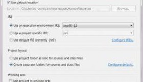 Eclipse 创建 Java 项目概述