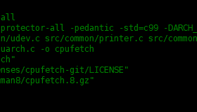 cpufetch – 查询cpu架构信息的工具