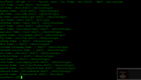 awk命令的多种用法