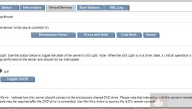 简述HP iLO中的几种开关机选项