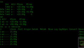 在LVM中恢复已删除的物理卷