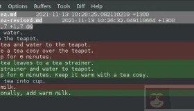学会使用 diff 和 patch 命令协同开发
