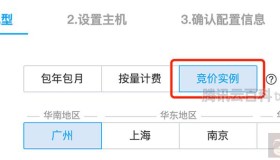 腾讯云服务器竞价实例和按量计费区别？如何选择？