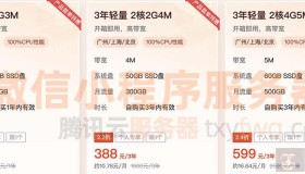 微信小程序服务器用阿里云还是腾讯云比较好？