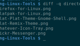 使用 Diff 和 Meld 工具比较两个目录的不同处