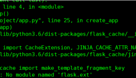 flask扩展 flask-cache