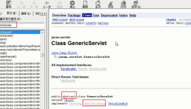 GenericServlet介绍