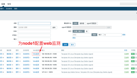 Zabbix web监测