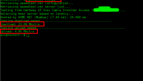用命令行工具 Speedtest-CLI 来测试你的上下行网速