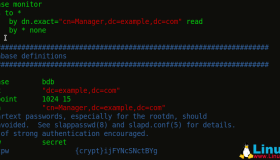 Linux入门教程：LDAP服务器的搭建