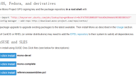 CentOS 7 上部署Mono 4 和Jexus 5.6