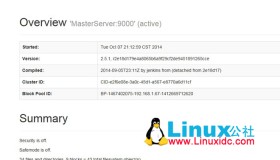 CentOS 6.4安装Hadoop-2.5.1完全分布式集群