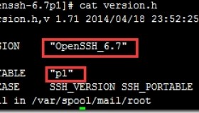 CentOS 6.4下OpenSSH升级到6.7操作过程详解