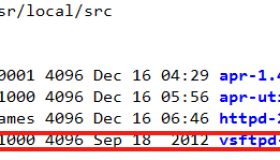 CentOS中vsftpd源代码安装与测试