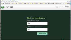 性能测试框架 locust 入门教程