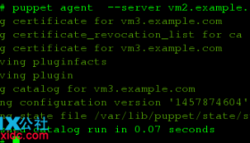 Redhat Linux下Puppet集中配置管理