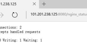 Nginx 服务器开启status页面检测服务状态