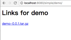 使用pypi-server搭建简单的PyPI源