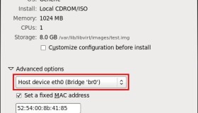 配置KVM服务器使虚拟机能与局域网其他主机通信