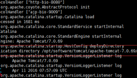 Tomcat 提示“INFO deploying web application directory……” 解决方法