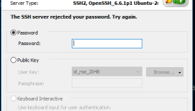 Xshell连接Ubuntu时提示SSH服务器拒绝了密码