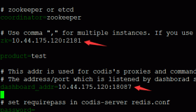 Codis部署与pipline写入出错的解决