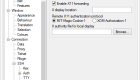 PuTTY+Xming实现X11的ssh转发
