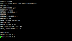CentOS修改DNS重启或者重启network服务后丢失问题处理