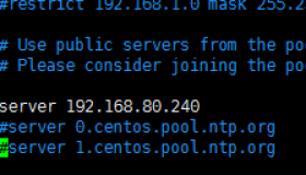 教你如何快速搭建NTP时间服务器