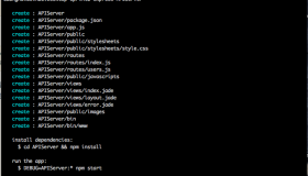 使用 NodeJS+Express 开发服务端
