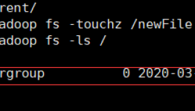 Hadoop Shell基本操作