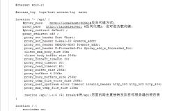 Windows环境用Nginx配置反向代理和负载均衡