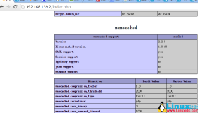Memcached的安装配置及将PHP的session保存在Memcached中