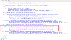 Tomcat 日志清除(含扩展AccessLogValve)